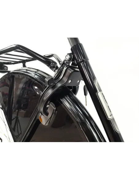 Rower Miejski 28 Damski Holenderski Retro Błotniki Osłony Światła Stopka