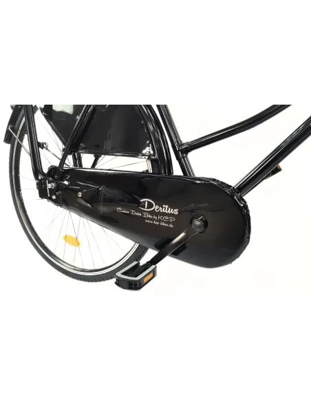 Rower Miejski 28 Damski Holenderski Retro Błotniki Osłony Światła Stopka