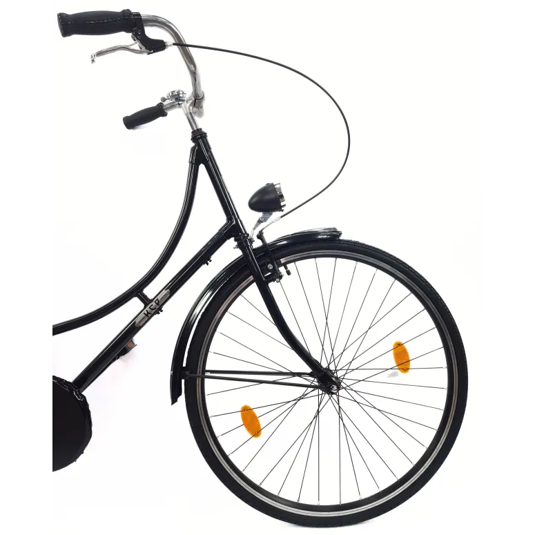 Rower Miejski 28 Damski Holenderski Retro Błotniki Osłony Światła Stopka