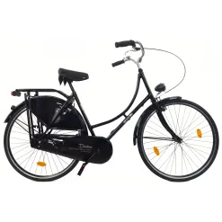 Rower Miejski 28 Damski Holenderski Retro Błotniki Osłony Światła Stopka