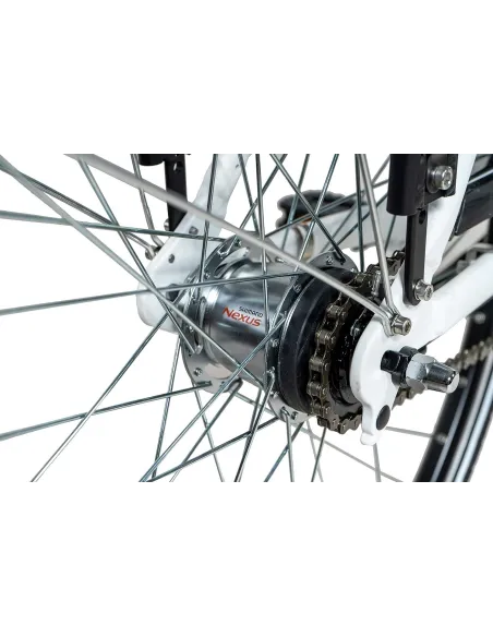 Elektryczny Rower Trekkingowy 28 Alu Męski Nexus 7 Bagażnik Wspomaganie