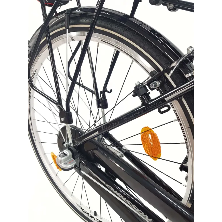 Rower Miejski 28 Alu Damski Nexus 3 Oświetlenie Bagażnik Błotniki Stopka