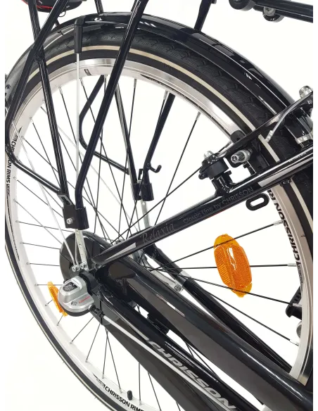 Rower Miejski 28 Alu Damski Nexus 3 Oświetlenie Bagażnik Błotniki Stopka