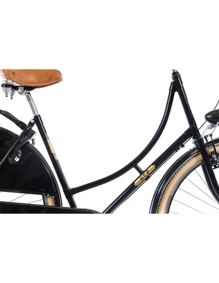 Rower Miejski 28 Stal Holenderski Damski Nexus 3 Bagażnik Błotniki Światła