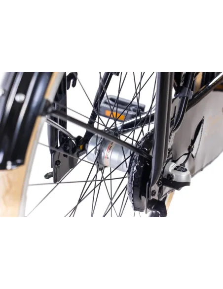 Rower Miejski 28 Stal Holenderski Damski Nexus 3 Bagażnik Błotniki Światła