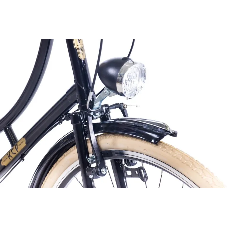 Rower Miejski 28 Stal Holenderski Damski Nexus 3 Bagażnik Błotniki Światła