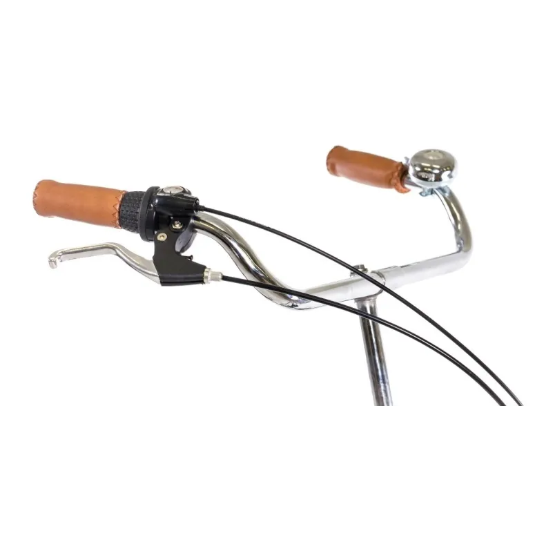 Rower Miejski 28 Stal Holenderski Damski Nexus 3 Bagażnik Błotniki Światła