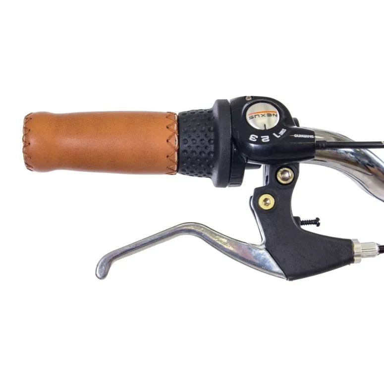 Rower Miejski 28 Stal Holenderski Damski Nexus 3 Bagażnik Błotniki Światła