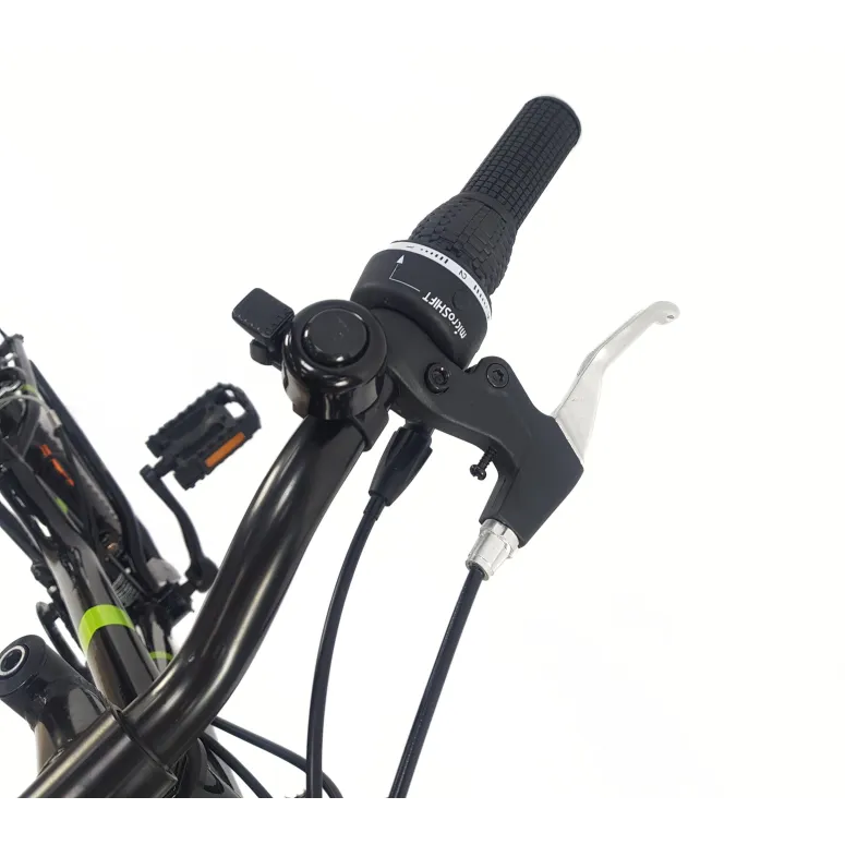 Rower Górski Dziecięcy 24 MTB Stalowy Hardtail Amortyzacja Dzwonek Stopka