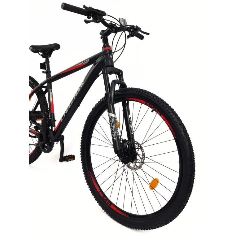 Rower Górski 29 Aluminium MTB Hardtail Uniwersalny Cyngle Dzwonek Stopka