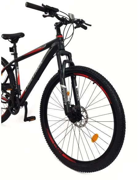 Rower Górski 29 Aluminium MTB Hardtail Uniwersalny Cyngle Dzwonek Stopka