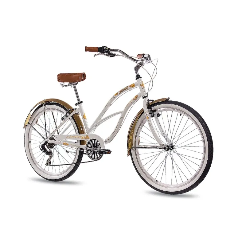 Rower Miejski 26 Alu Damski Beach Cruiser Revoshift Retro Błotniki Dzwonek