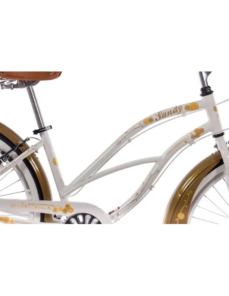 Rower Miejski 26 Alu Damski Beach Cruiser Revoshift Retro Błotniki Dzwonek