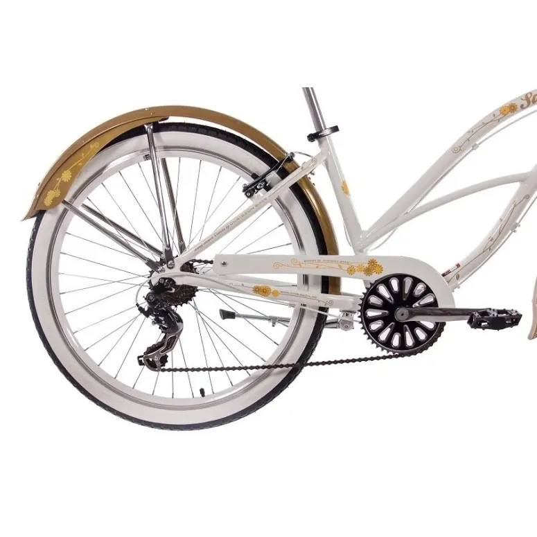 Rower Miejski 26 Alu Damski Beach Cruiser Revoshift Retro Błotniki Dzwonek