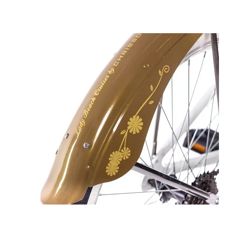 Rower Miejski 26 Alu Damski Beach Cruiser Revoshift Retro Błotniki Dzwonek