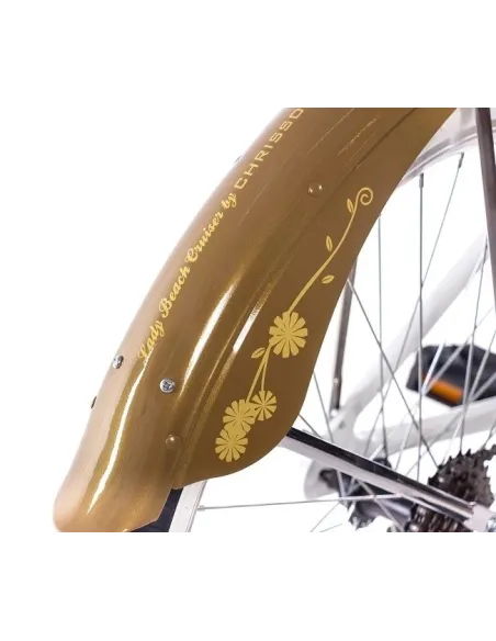 Rower Miejski 26 Alu Damski Beach Cruiser Revoshift Retro Błotniki Dzwonek