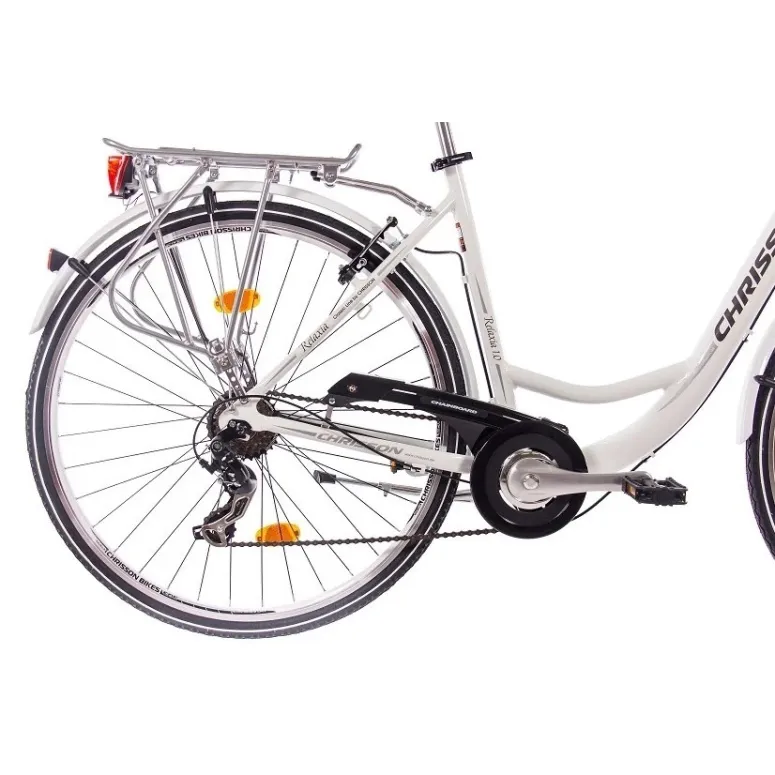 Rower Miejski 28 Aluminium Damski Światła Revoshift Dynamo Bagażnik Stopka