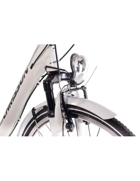 Rower Miejski 28 Aluminium Damski Światła Revoshift Dynamo Bagażnik Stopka