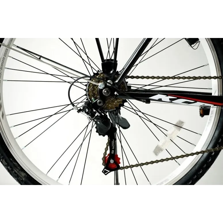 Rower Miejski 26 Męski Stalowy Revo Bagażnik Światła Dynamo Dzwonek Stopka