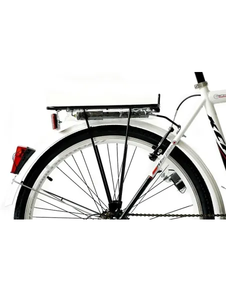 Rower Miejski 26 Męski Stalowy Revo Bagażnik Światła Dynamo Dzwonek Stopka