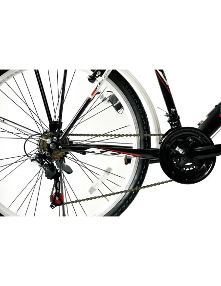 Rower Miejski 26 Męski Stalowy Revo Bagażnik Światła Dynamo Dzwonek Stopka