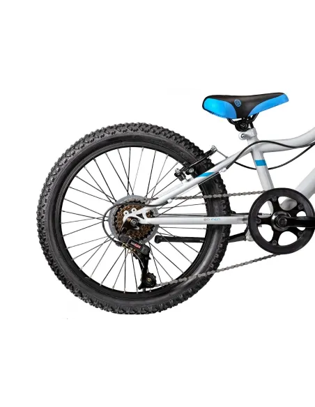 Rower Górski Dziecięcy 20 Stal Hardtail Amortyzacja Dzwonek Stopka Odblaski