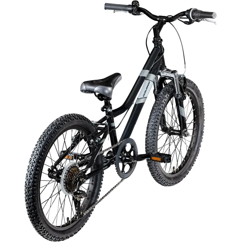 Rower Górski Dziecięcy 20 Stal Amortyzacja Hardtail Stopka Dzwonek Odblaski