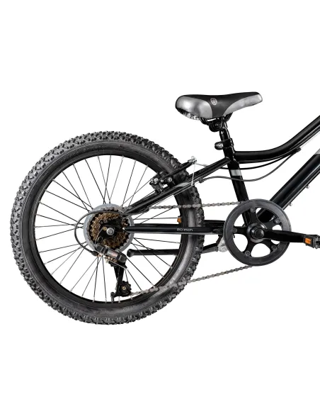 Rower Górski Dziecięcy 20 Stal Amortyzacja Hardtail Stopka Dzwonek Odblaski