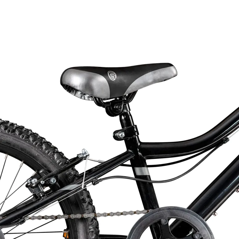 Rower Górski Dziecięcy 20 Stal Amortyzacja Hardtail Stopka Dzwonek Odblaski