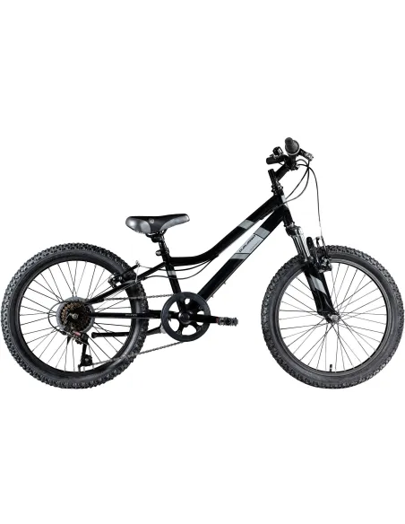 Rower Górski Dziecięcy 20 Stal Amortyzacja Hardtail Stopka Dzwonek Odblaski