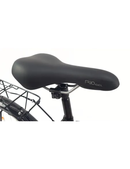 Rower Miejski 28 Stal Męski Kontra Błotniki Bagażnik Blokada Światła Stopka