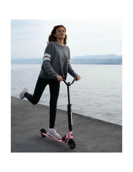 Hulajnoga Micro Sprite Deluxe Dziecięca Aluminiowa Różowa Składana Lekka