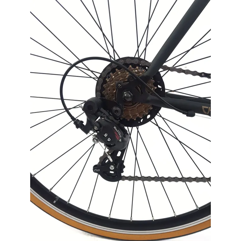 Rower Szosowy Męski 28 Stalowy Klamkomanetki U-Brake Kolarzówka Wyścigowy