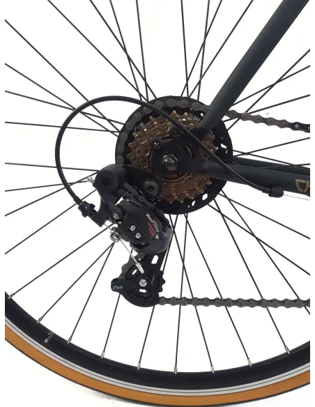 Rower Szosowy Męski 28 Stalowy Klamkomanetki U-Brake Kolarzówka Wyścigowy