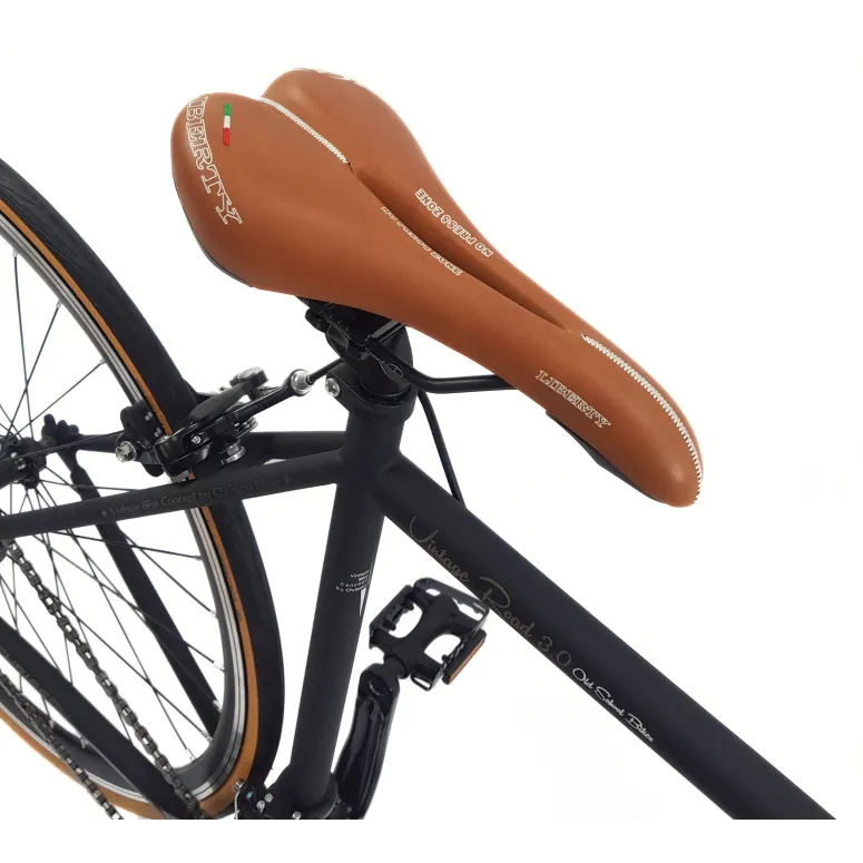 Rower Szosowy Męski 28 Stalowy Klamkomanetki U-Brake Kolarzówka Wyścigowy