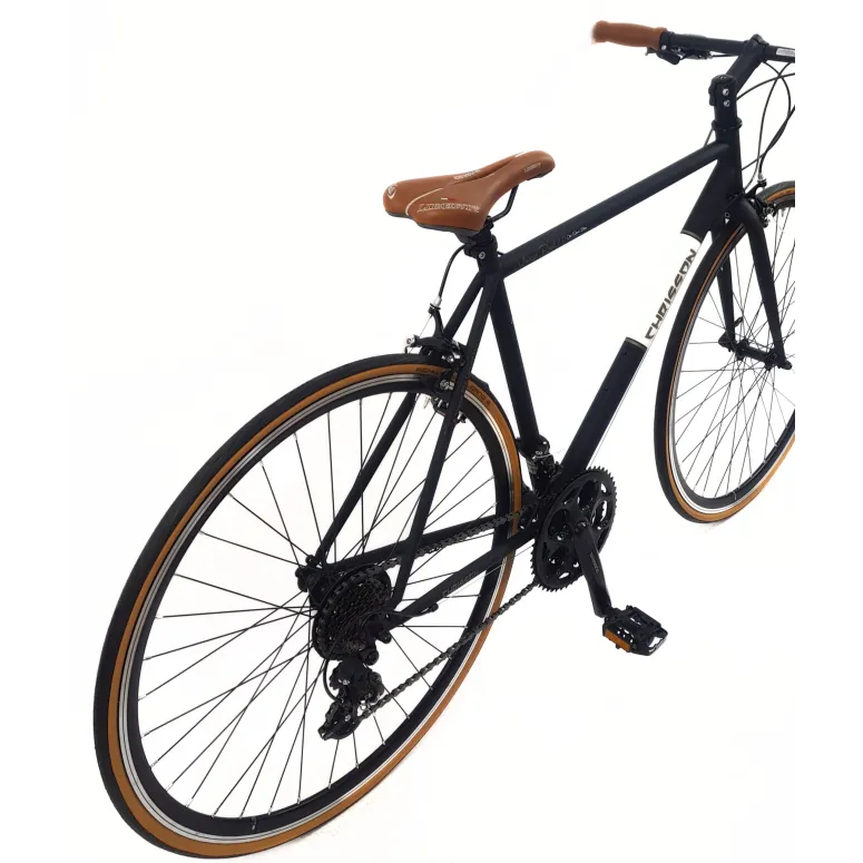 Rower Szosowy Męski 28 Stalowy Klamkomanetki U-Brake Kolarzówka Wyścigowy