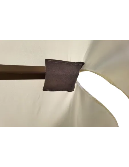 Parasol Ogrodowy Megashopitalia Duży Składany Przeciwsłoneczny Drewniany