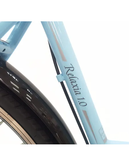 Rower Miejski Damski 28 Aluminium Revoshift Światła Bagażnik Stopka Dynamo