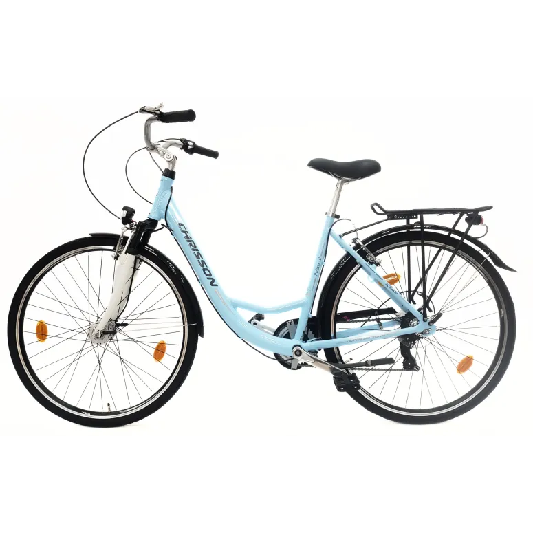 Rower Miejski Damski 28 Aluminium Revoshift Światła Bagażnik Stopka Dynamo