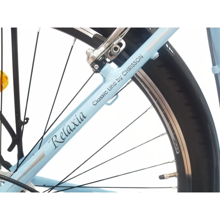 Rower Miejski Damski 28 Aluminium Revoshift Światła Bagażnik Stopka Dynamo