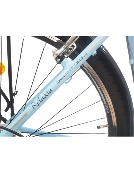 Rower Miejski Damski 28 Aluminium Revoshift Światła Bagażnik Stopka Dynamo