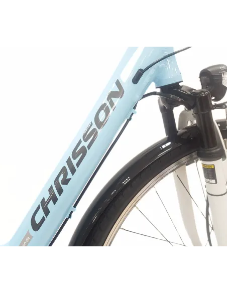 Rower Miejski Damski 28 Aluminium Revoshift Światła Bagażnik Stopka Dynamo