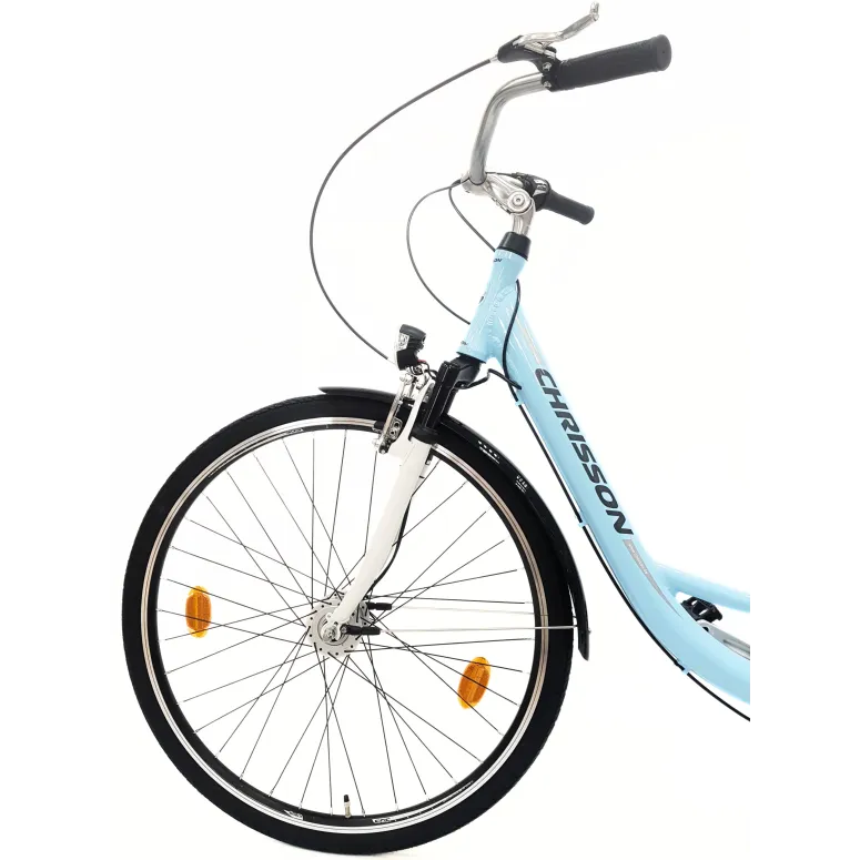 Rower Miejski Damski 28 Aluminium Revoshift Światła Bagażnik Stopka Dynamo