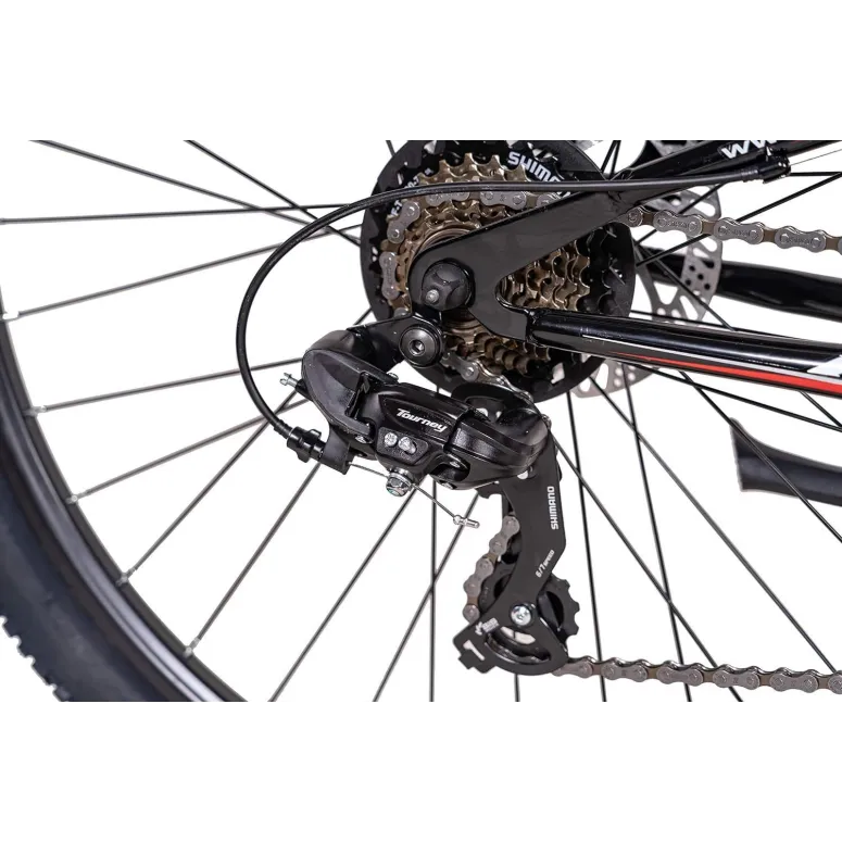 Rower Górski 27,5 MTB Stal Góral Cyngle Pełna Amortyzacja Stopka Tarcze