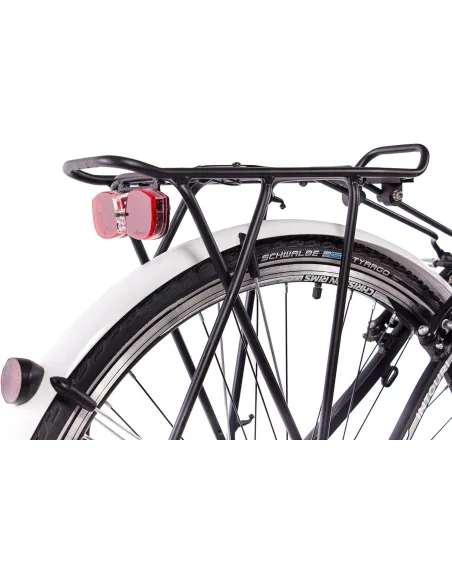 Rower Trekkingowy Damski 28 Alu Cyngle Acera Amortyzacja Bagażnik Światła