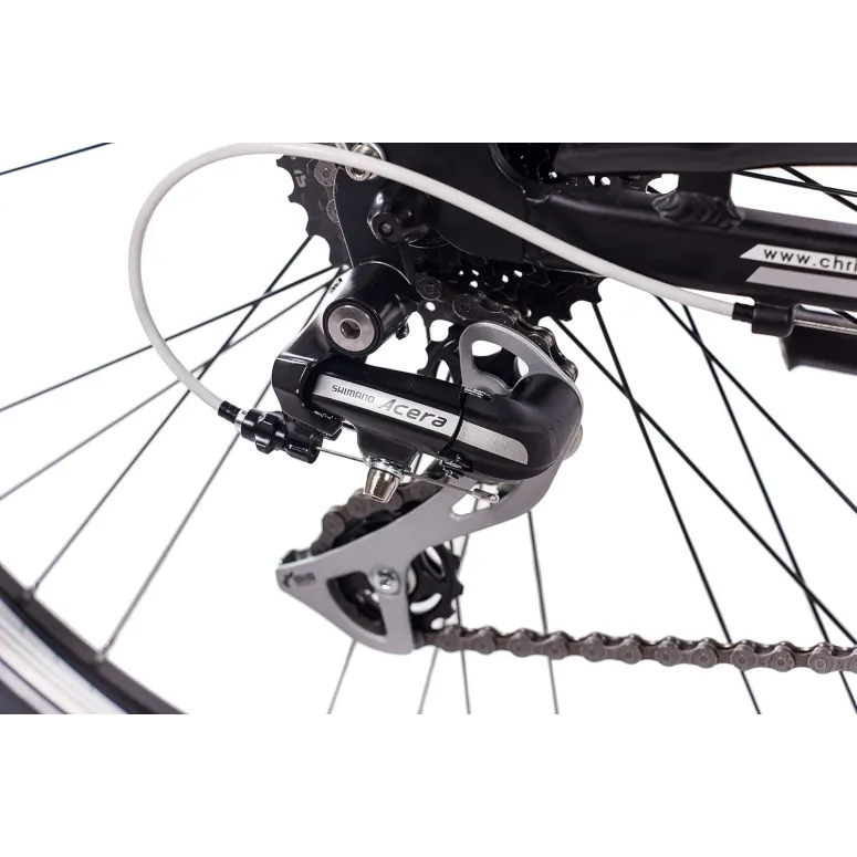 Rower Trekkingowy Damski 28 Alu Cyngle Acera Amortyzacja Bagażnik Światła