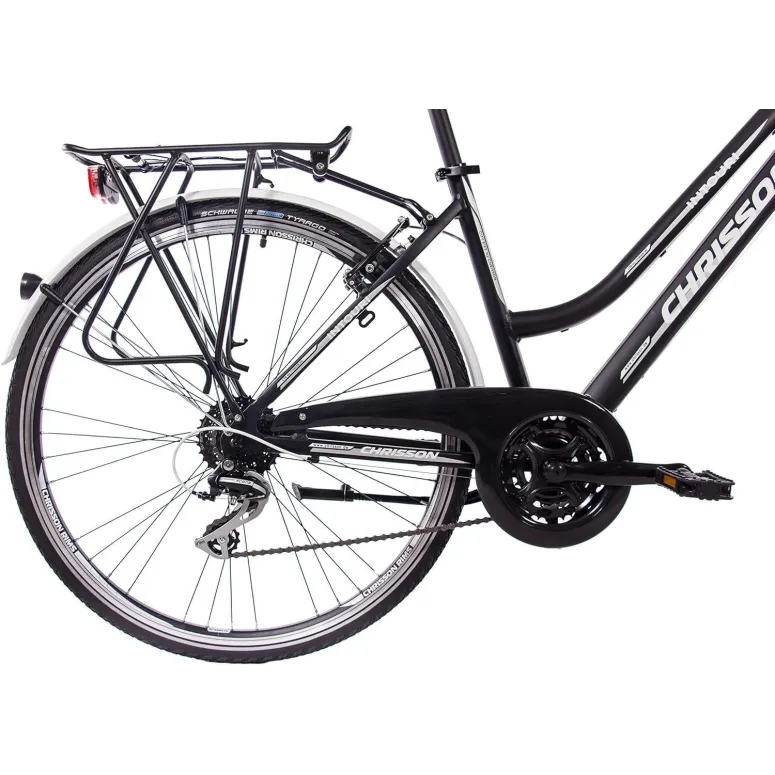 Rower Trekkingowy Damski 28 Alu Cyngle Acera Amortyzacja Bagażnik Światła