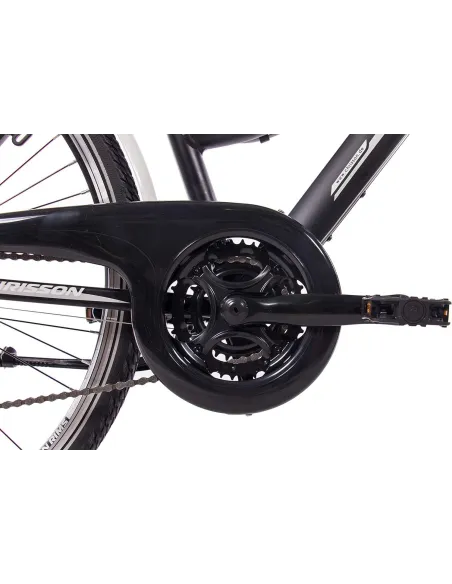 Rower Trekkingowy Damski 28 Alu Cyngle Acera Amortyzacja Bagażnik Światła
