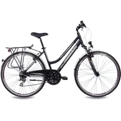 Rower Trekkingowy Damski 28 Alu Cyngle Acera Amortyzacja Bagażnik Światła