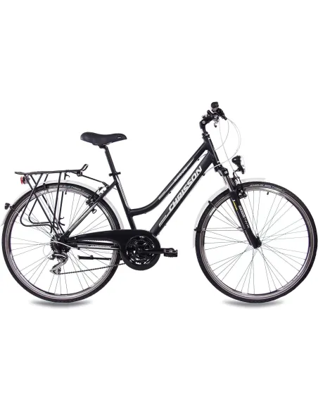 Rower Trekkingowy Damski 28 Alu Cyngle Acera Amortyzacja Bagażnik Światła